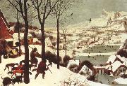 BRUEGEL, Pieter the Elder The Hunters in the Snwo (mk08)